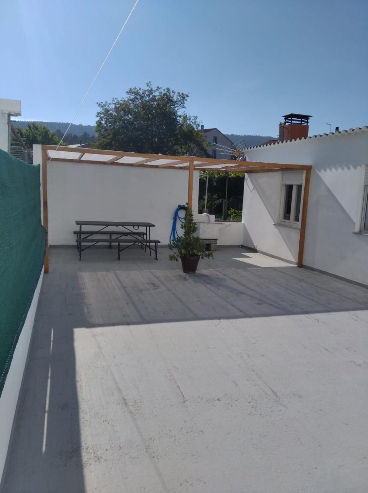 Ferienwohnung Outes Centro Serra De Outes Exterior foto